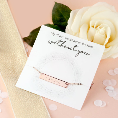 Maid of Honor Proposal - Big Sister Necklace Will you be my Bridesmaid will you be my maid of honor