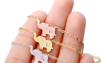 Personalised Elephant Necklace: Your Story, Crafted with Love