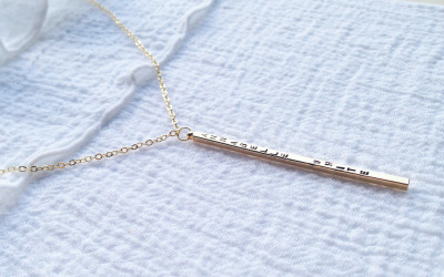 The Heart of the Bar: Crafting Your Personalised Gold Necklace