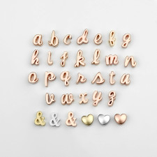 Personalized Rose Gold Initial Necklace | Ethical & Handcrafted