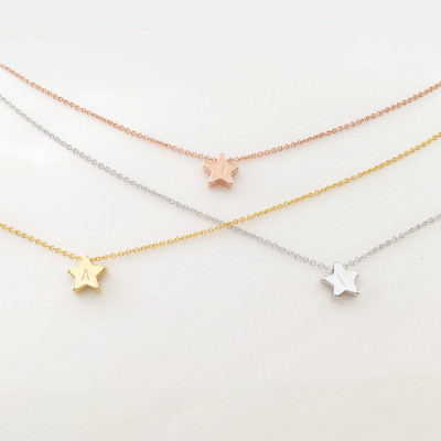 Star necklace personalized kids personalized teen personalized childrens celestial