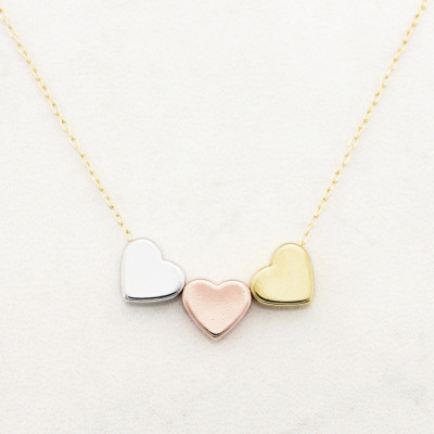 Heart Necklace - Minimal Necklace - Delicate Necklace - Gold Heart - Everyday necklace - Dainty Necklace