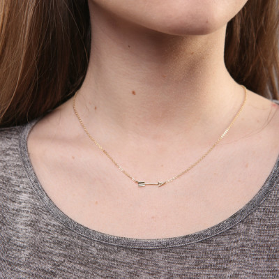 Tiny Arrow Necklace - Mini Arrow necklace - Gold Arrow necklace - Dainty Necklace - Layering Necklace - Everyday Necklace - Bridesmaid Gift