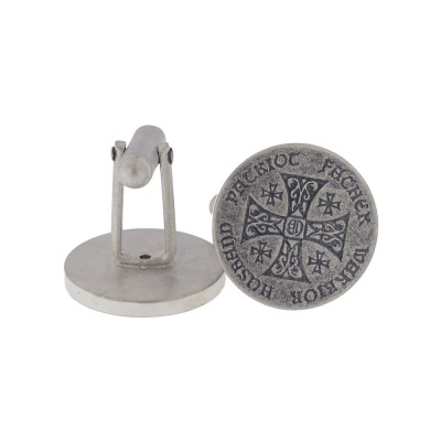 Custom Machine Engraved Cuff Links Solid Sterling Silver Personalized Men's Gift Hand Stamped Secret Message Artisan Handmade Fine Designer