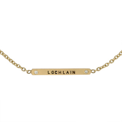 Gold Bar bracelet - Custom Name Bracelet - Engraved Bracelet - Personalized Initial bracelet - Nameplate Monogram Bracelet - Bride - Bridesmaids