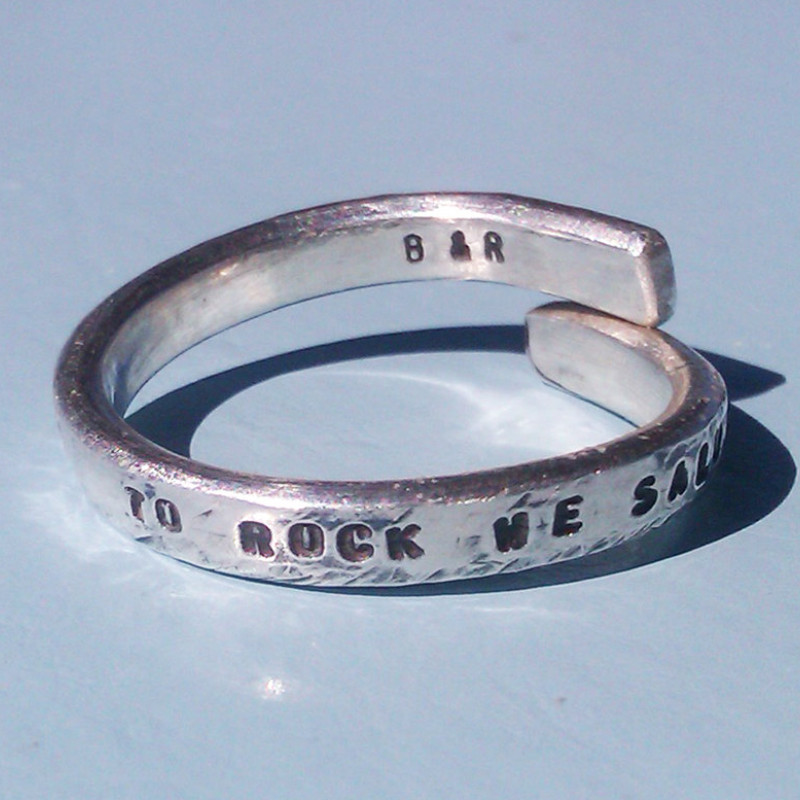 The Band AC/DC Silver Logo Dog Tees | PupRwear | GW Little