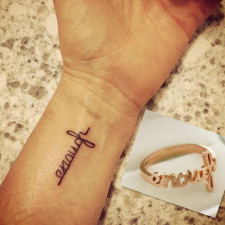 Crafting Memories: Your Dainty Handwriting Ring Story