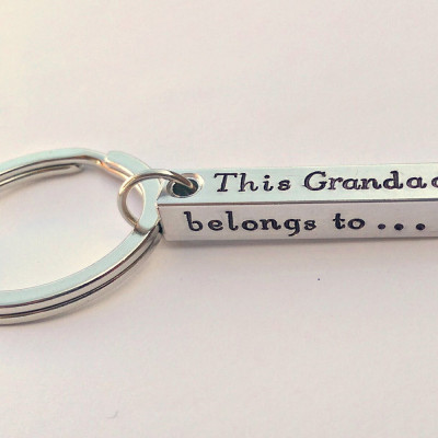 Christmas gift for Grandad - grandad keyring - grandad gift gift idea for grandad - grandad present - gift from grandchildren
