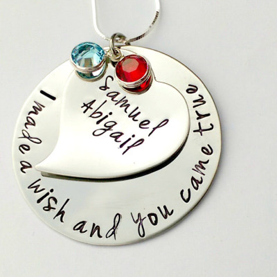 Gift for mum - Personalized necklace - mum jewellery - new mum gift - new mum jewellery mum necklace