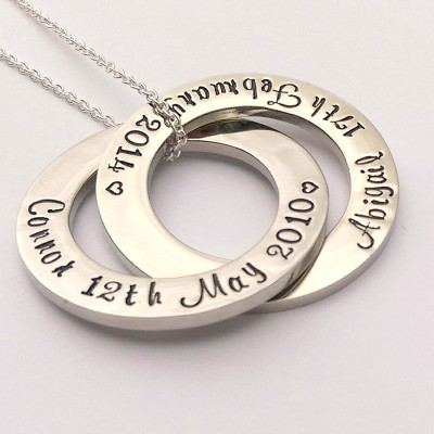 christmas - present for wife - gift for girlfriend - jewellery gift - Personalized gift - gifts for her - name gift - necklace gift