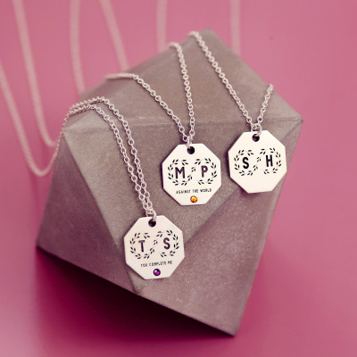 Bestfriend Necklace - Gift For Bestfriend - Soul Sisters Jewelry - Forever Young - BFF Necklace - You Are My Person - Family Necklace -