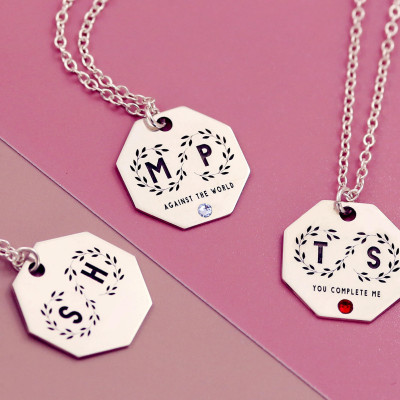 Bestfriend Necklace - Gift For Bestfriend - Soul Sisters Jewelry - Forever Young - BFF Necklace - You Are My Person - Family Necklace -