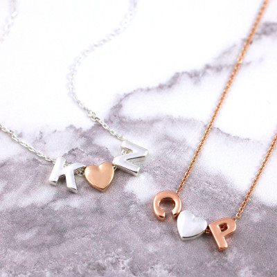 Custom Name Necklace - Funny Birthday card - Letter Necklace - Bestfriend - Sister Gift Ideas - Dainty Name Necklace - Necklace for BFF