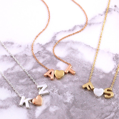 Custom Name Necklace - Funny Birthday card - Letter Necklace - Bestfriend - Sister Gift Ideas - Dainty Name Necklace - Necklace for BFF