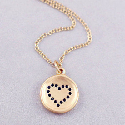 Gift For Her - Birthday Gift - Tiny Heart Necklace - Sister Gift - Friendship Gift - Gift For Mom - Heart Necklace - Best Friend Gift