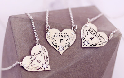 Cherished Memories: Crafting Our In Memoriam Heart Necklace