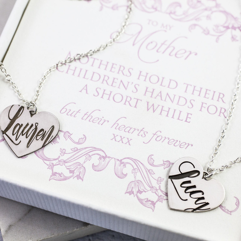Daughter 'Always There' Love Knot Necklace - From Mum or Dad – Jewellery  With Love