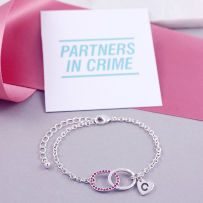 Sister Wish Bracelet - Partner In Crime - Sister Bracelet - Birthstone Bracelets - Big Sister Bracelet - Sister Birthday Gift - Never Apart