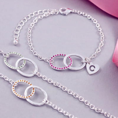 Wish Bracelet Gift - Partners in Crime - Birthstone Bracelets - Bestfriend Gift - Sister Wish Bracelet - Gift BFF Bracelet - Friendship Card