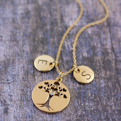 tree - of - life pendant - family tree necklace - tree - of - life jewelry - family necklace - mothers day cards - tree - of - life - family necklace