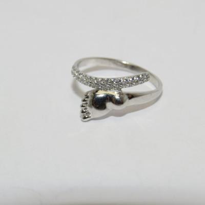 Newborn Legs Ring - Silver Adjustable Ring - Baby Birth Ring - Mom Gifts - Mom's Ring - Mom Jewelry - Newborn Ring