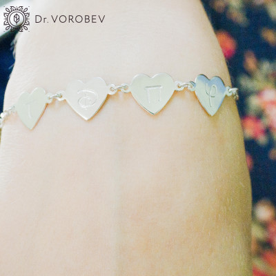 Personalized Bracelet - Friendship Charm - Friendhsip Gift - Love Jewellery - Family Jewellery - Friendship Jewellery - Stamp Bracelet - Family Bracelet