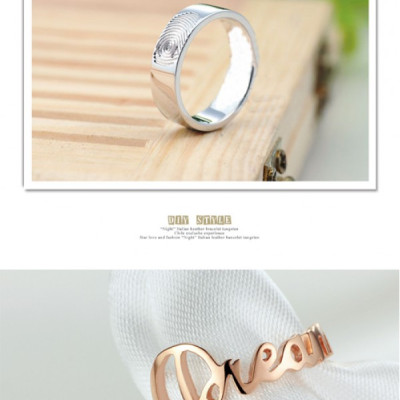 Custom Made Personalized Rings - Combine any of your elements