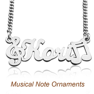 Personalized Name Necklace - Sterling Silver