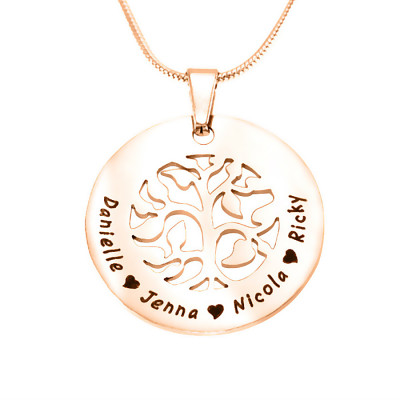 Personalized BFS Family Tree Necklace - 