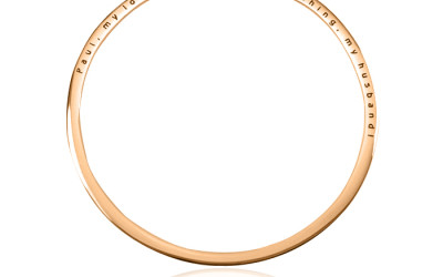Your Personalized Classic Bangle: A Journey of Craft & Heart