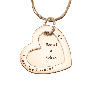Personalized Love Forever Necklace - 