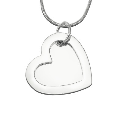 Personalized Love Forever Necklace - sterling Silver