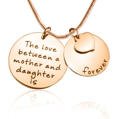 Personalized Mother Forever Necklace - 