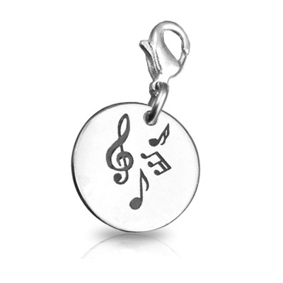 Personalized Music Charm