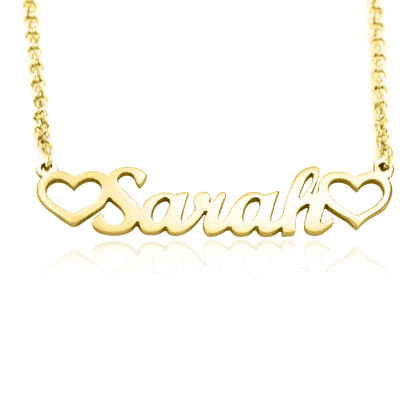 Personalized Name Necklace - 18ct Gold