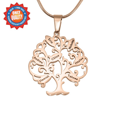 Personalized Tree of My Life Necklace 7 - 