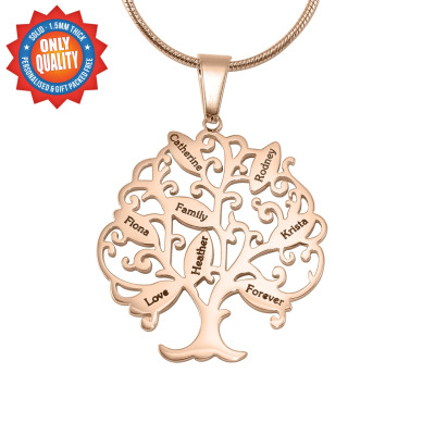 Personalized Tree of My Life Necklace 8 - 