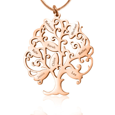 Personalized Tree of My Life Necklace 8 - 