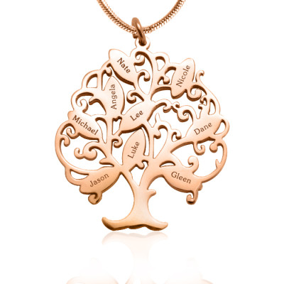 Personalized Tree of My Life Necklace 9 - 