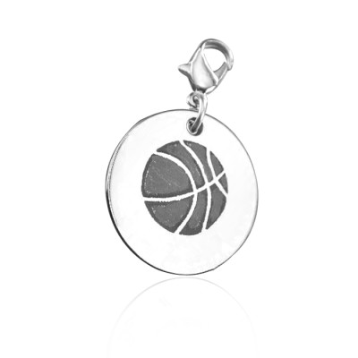 Personalized Basketball Charm