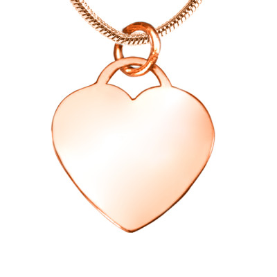 Personalized Forever in My Heart Necklace - 