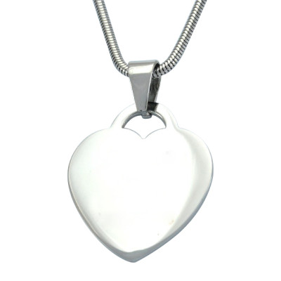 Personalized Heart of Necklace