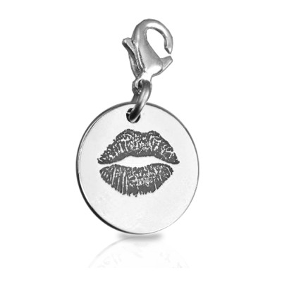 Personalized Kiss Charm