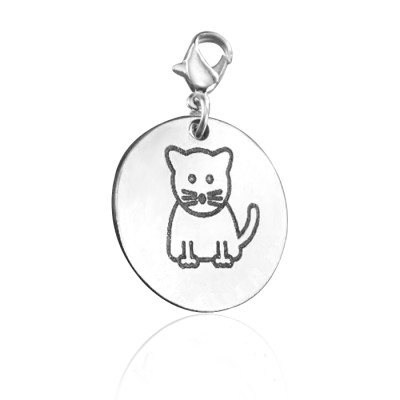Personalized Kitty Charm