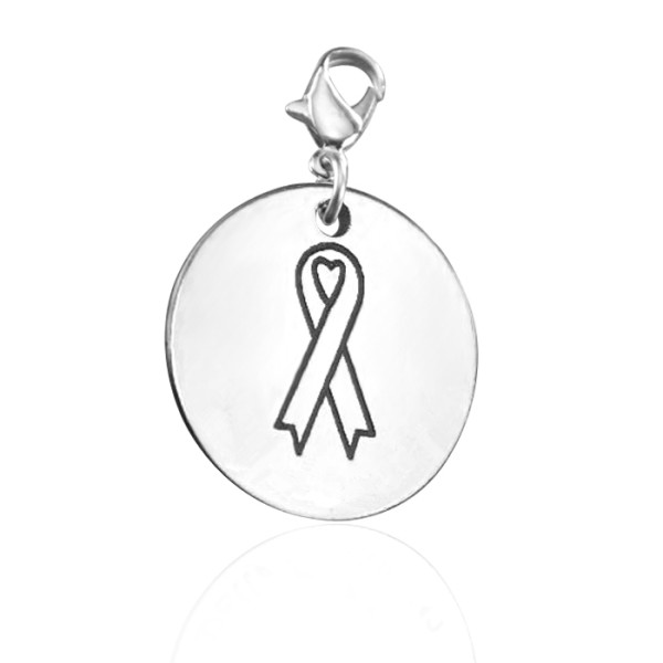 Personalized Ribbon For a Cause Charm