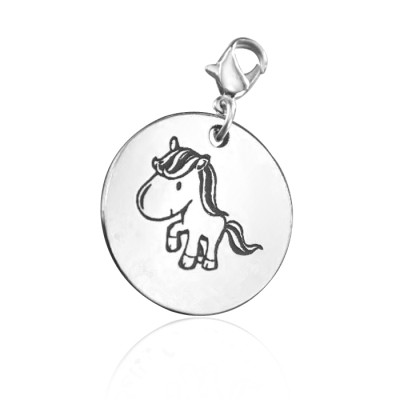 Personalized Unicorn Charm