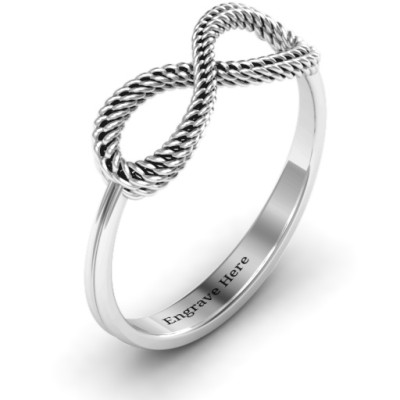 Braided Infinity Ring