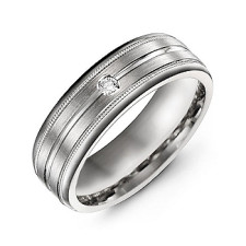 The Brushed Layer Men's Milgrain Ring: Our Crafting Secrets Revealed