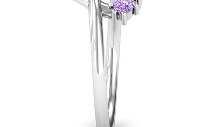 Cupid's Hold Love Ring: Handcrafted Love & Birthstone Jewellery