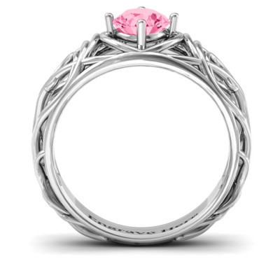 Enchanting Tangle of Love Ring